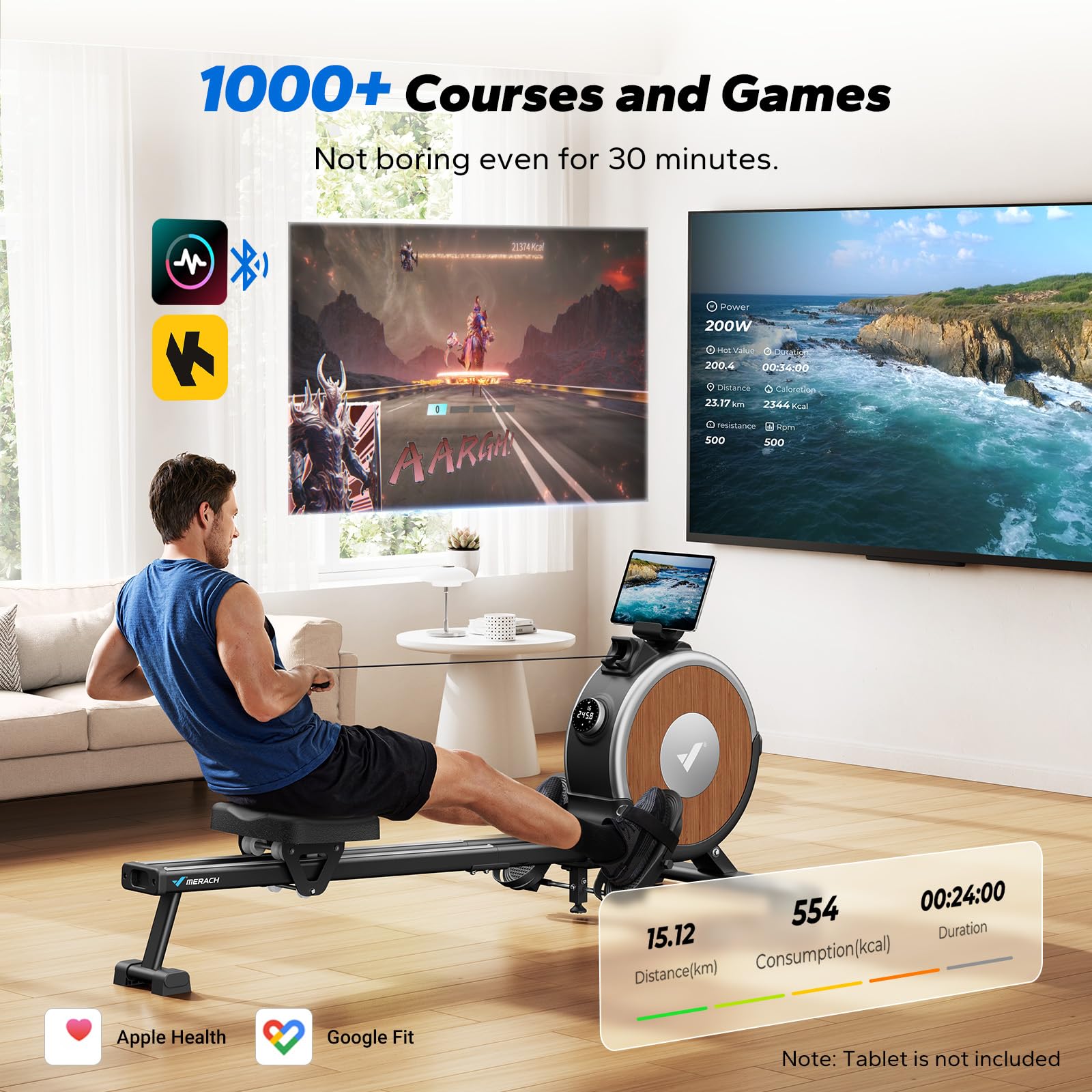 MERACH ローイングマシン 16段階抵抗 Amazon | Merach ローイングマシン 家庭用磁気ローワーマシン 16段階の